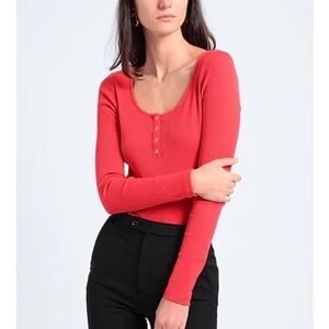 & Other Stories Fitted Ribbed Bodysuit Women’s Medium